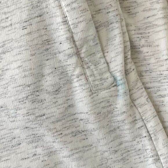 Mono B Sweat Joggers Womens LARGE Natural Heather Sweats Zipper‎ Pockets *READ* - Picture 12 of 12